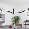 Ignal Lampadario a sospensione LED Nero, 1-Luce