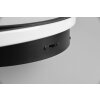 Reality Vuelta Plafoniera LED Nero, 1-Luce