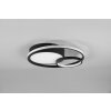 Reality Vuelta Plafoniera LED Nero, 1-Luce