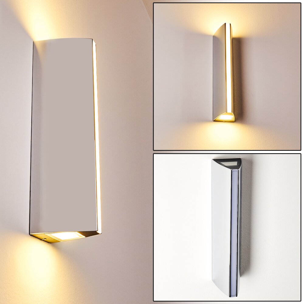 Rotterdamm Applique da esterno LED Cromo, 1-Luce main product photo