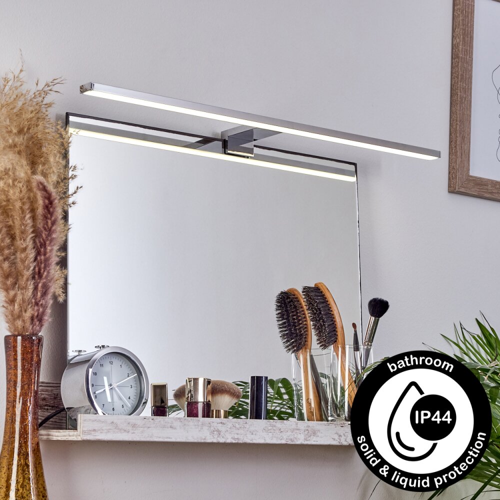 Morges Lampada da specchio LED Cromo, Bianco, 1-Luce main product photo