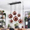 Gastor Lampadario a sospensione, Lampada a sfera, Lampada a sospensione Ramato, 6-Luci