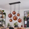 Gastor Lampadario a sospensione, Lampada a sfera, Lampada a sospensione Ramato, 6-Luci