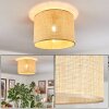Sabadim Plafoniera beige, Écru, 1-Luce
