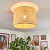 Sabadim Plafoniera beige, Écru, 1-Luce