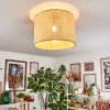Sabadim Plafoniera beige, Écru, 1-Luce