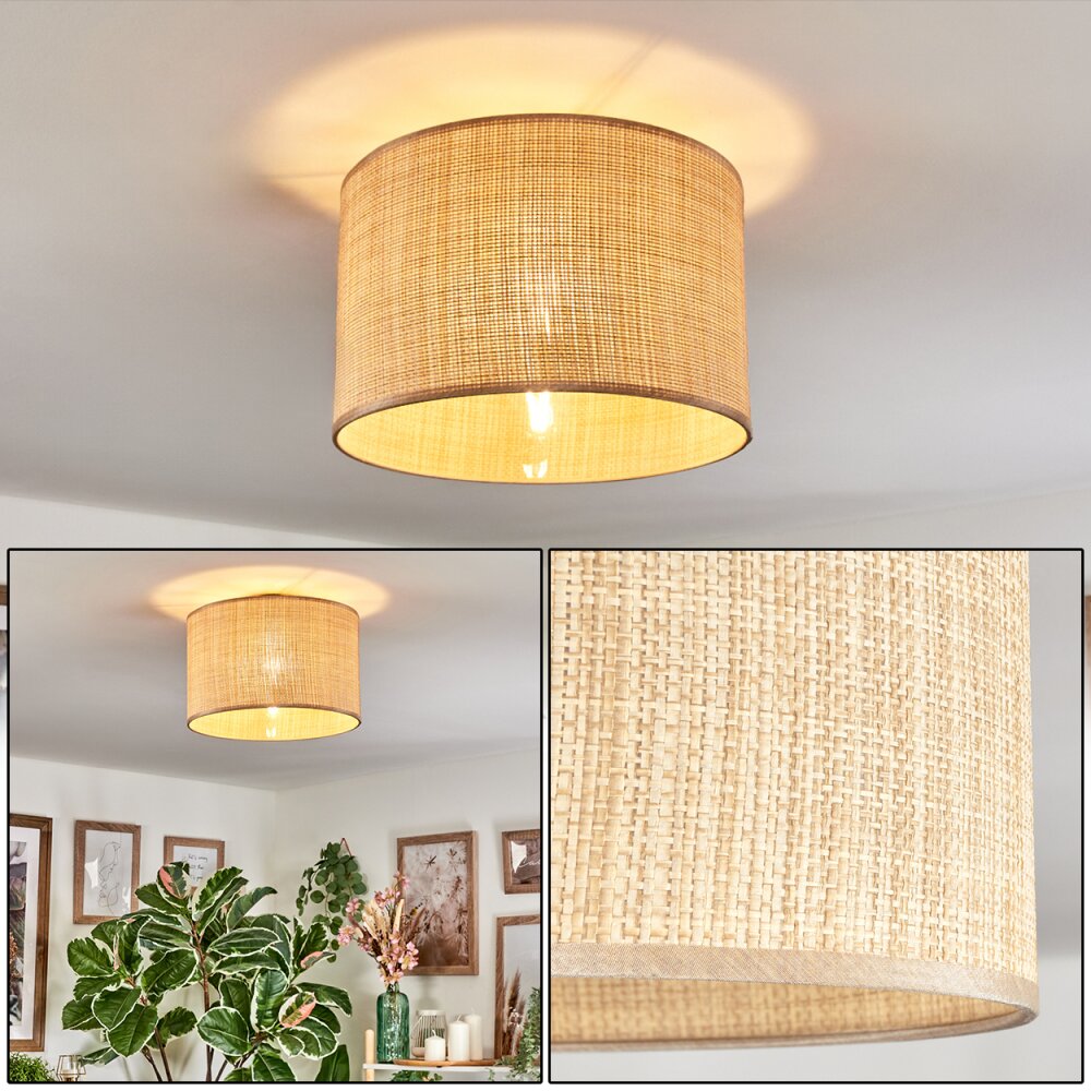 Sabadim Plafoniera beige, Écru, 1-Luce main product photo