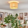 Sabadim Plafoniera beige, Écru, 1-Luce