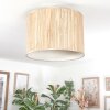 Bongal Plafoniera beige, Écru, 1-Luce