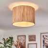 Bongal Plafoniera beige, Écru, 1-Luce