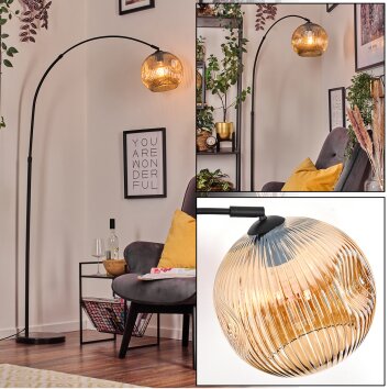 Ripoll Lampada da terra Nero, 1-Luce