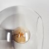 Koyoto Lampada a sfera, Applique Ambrato, Chiaro, Grigio fumo, 3-Luci