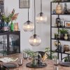 Koyoto Lampadario a sospensione, Lampada a sfera, Lampada a sospensione a cluster Chiaro, 3-Luci