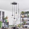 Koyoto Lampadario a sospensione, Lampada a sfera, Lampada a sospensione a cluster Chiaro, 3-Luci