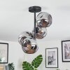 Ripoll Plafoniera, Lampada a sfera Grigio fumo, 4-Luci