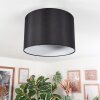 Soungou Plafoniera Nero, Bianco, 1-Luce