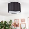 Soungou Plafoniera Nero, Bianco, 1-Luce