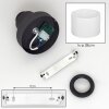 Soungou Plafoniera Bianco, 1-Luce