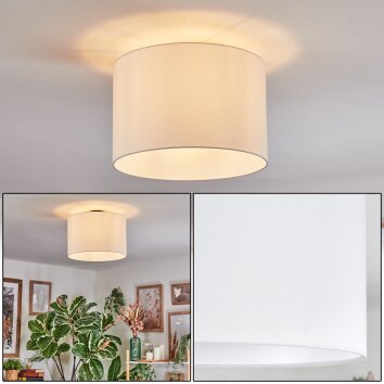 Soungou Plafoniera Bianco, 1-Luce