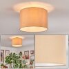 Soungou Plafoniera beige, 1-Luce