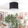 Bassagoda Plafoniera Nero, Bianco, 1-Luce