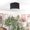 Bassagoda Plafoniera Nero, Bianco, 1-Luce