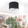 Bassagoda Plafoniera Nero, Bianco, 1-Luce