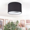 Bassagoda Plafoniera Nero, Bianco, 1-Luce