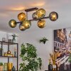 Koyoto Plafoniera, Lampada a sfera Blu, Oro, Verde, 8-Luci