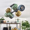 Koyoto Plafoniera, Lampada a sfera Blu, Oro, Verde, 8-Luci