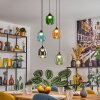 Lavel Lampadario a sospensione, Lampada a sospensione, Lampada a sospensione a cluster LED Nero, 1-Luce