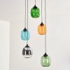 Lavel Lampadario a sospensione, Lampada a sospensione, Lampada a sospensione a cluster LED Nero, 1-Luce