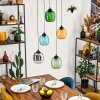 Lavel Lampadario a sospensione, Lampada a sospensione, Lampada a sospensione a cluster LED Nero, 1-Luce