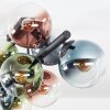 Gastor Plafoniera, Lampada a sfera Blu, Verde, Chiaro, Ramato, 10-Luci