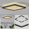 Simonstorp Plafoniera, Panel LED Nero, Bianco, 1-Luce