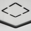 Simonstorp Plafoniera, Panel LED Nero, Bianco, 1-Luce