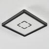 Simonstorp Plafoniera, Panel LED Nero, Bianco, 1-Luce
