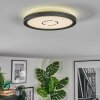 Simonstorp Plafoniera, Panel LED Nero, Bianco, 1-Luce