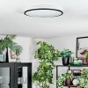Onara Plafoniera, Panel LED Nero, Bianco, 1-Luce
