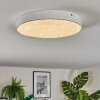 Elmar Plafoniera, Panel LED Bianco, 1-Luce