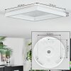 Xarel Plafoniera, Panel LED Bianco, 1-Luce