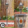 Lignac Illuminazione viale Nero, Argento, 1-Luce