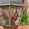 Naofe Lampada con piedistallo, Illuminazione viale Marrone, Oro, 1-Luce