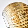 Ripoll Plafoniera, Lampada a sfera Oro, Chiaro, Ramato, Grigio fumo, 10-Luci