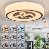 Jalon Plafoniera, Panel LED Bianco, 1-Luce, Telecomando