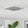 Esmar Plafoniera, Panel LED Argento, 1-Luce