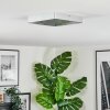 Esmar Plafoniera, Panel LED Argento, 1-Luce