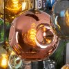 Ripoll Lampadario a sospensione, Lampada a sfera, Lampada a sospensione Blu, Cromo, Oro, Verde, Ramato, Grigio fumo, 8-Luci