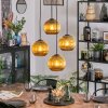 Koyoto Lampadario a sospensione, Lampada a sfera, Lampada a sospensione a cluster Oro, 4-Luci