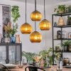Koyoto Lampadario a sospensione, Lampada a sfera, Lampada a sospensione a cluster Oro, 4-Luci